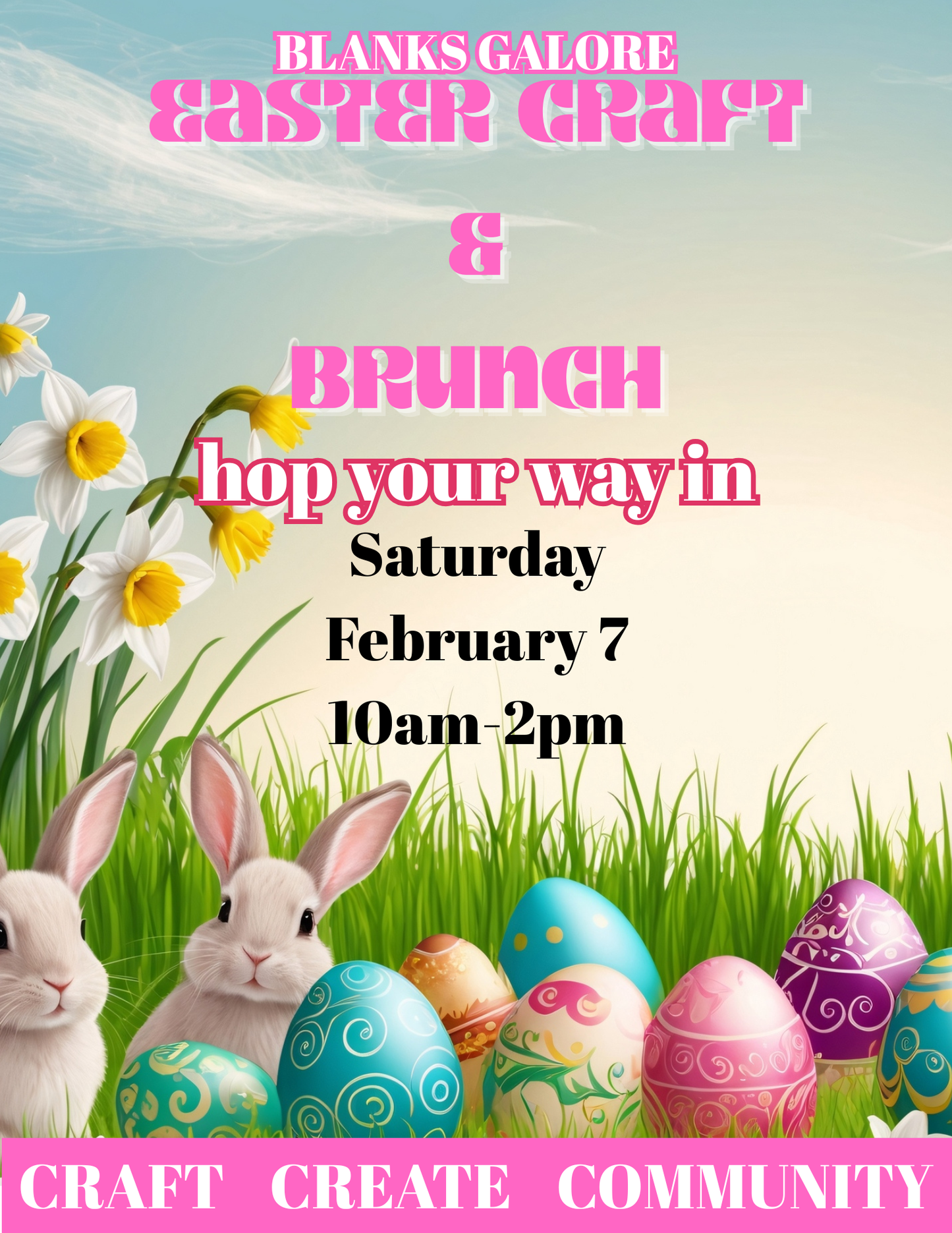 EASTER CRAFT & BRUNCH— BG Mastermind Only February 7, 2026 10AM-2PM (ATLANTA GA)