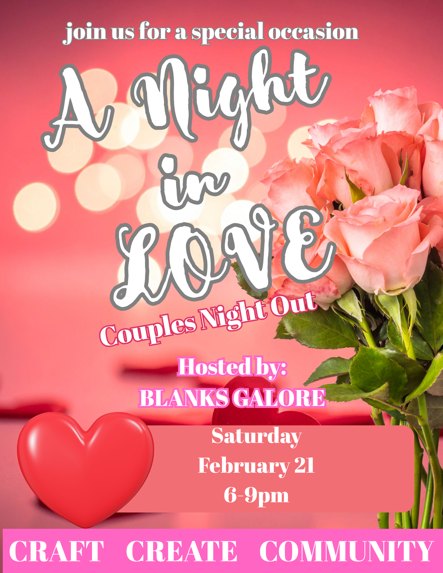 COUPLES NIGHT OUTβ BG Mastermind Only February 21, 2026 6PM-9PM (ATLANTA GA)