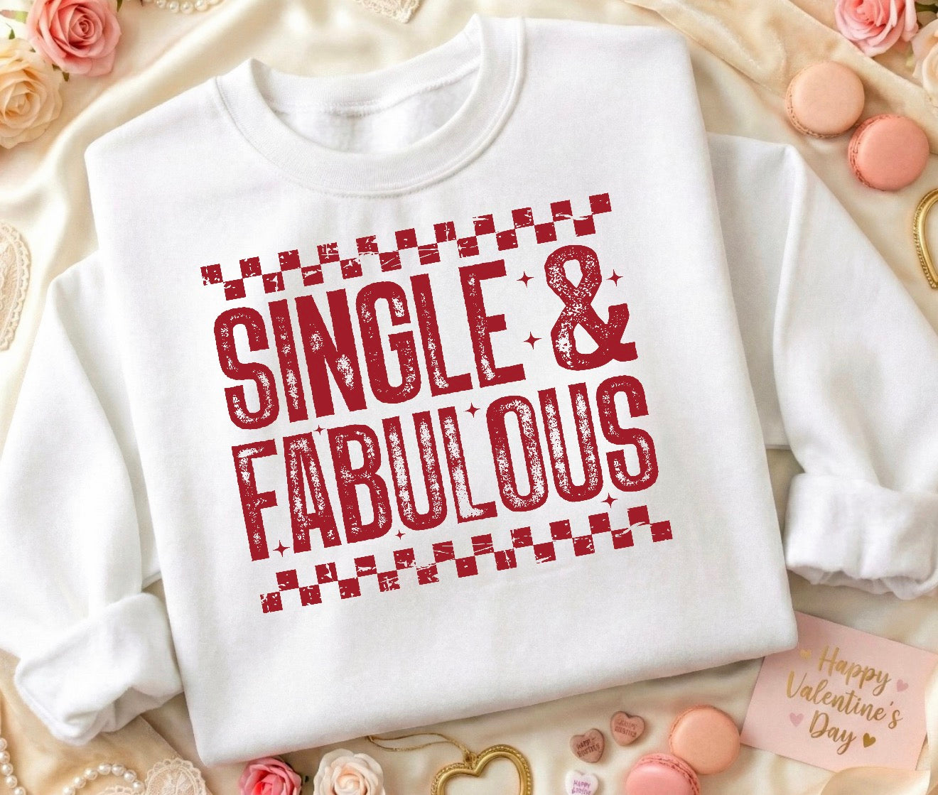 SINGLE & FABULOUS/10'' DTF TRANSFER