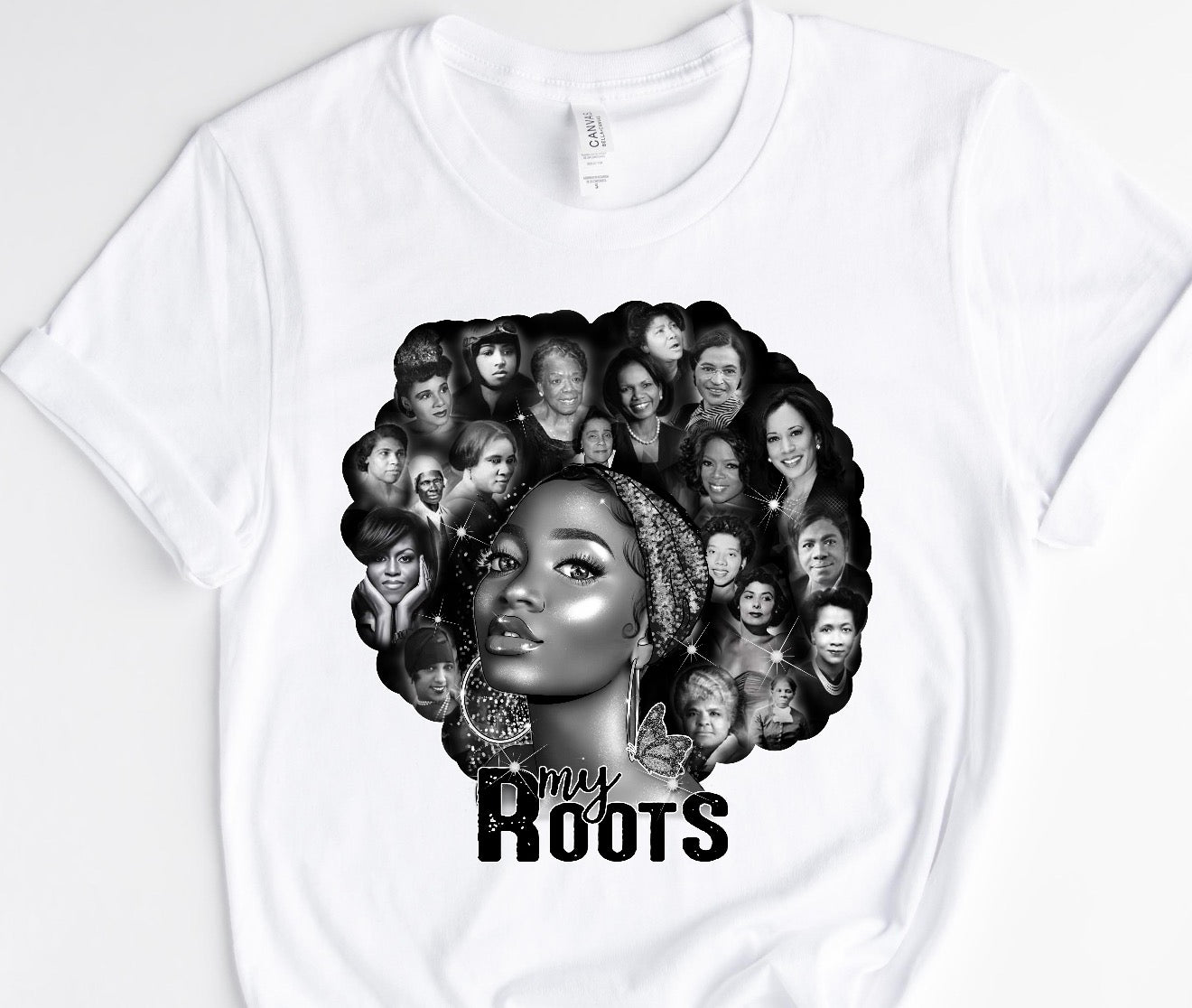 MY ROOTS AFRO/ 10” DTF TRANSFER