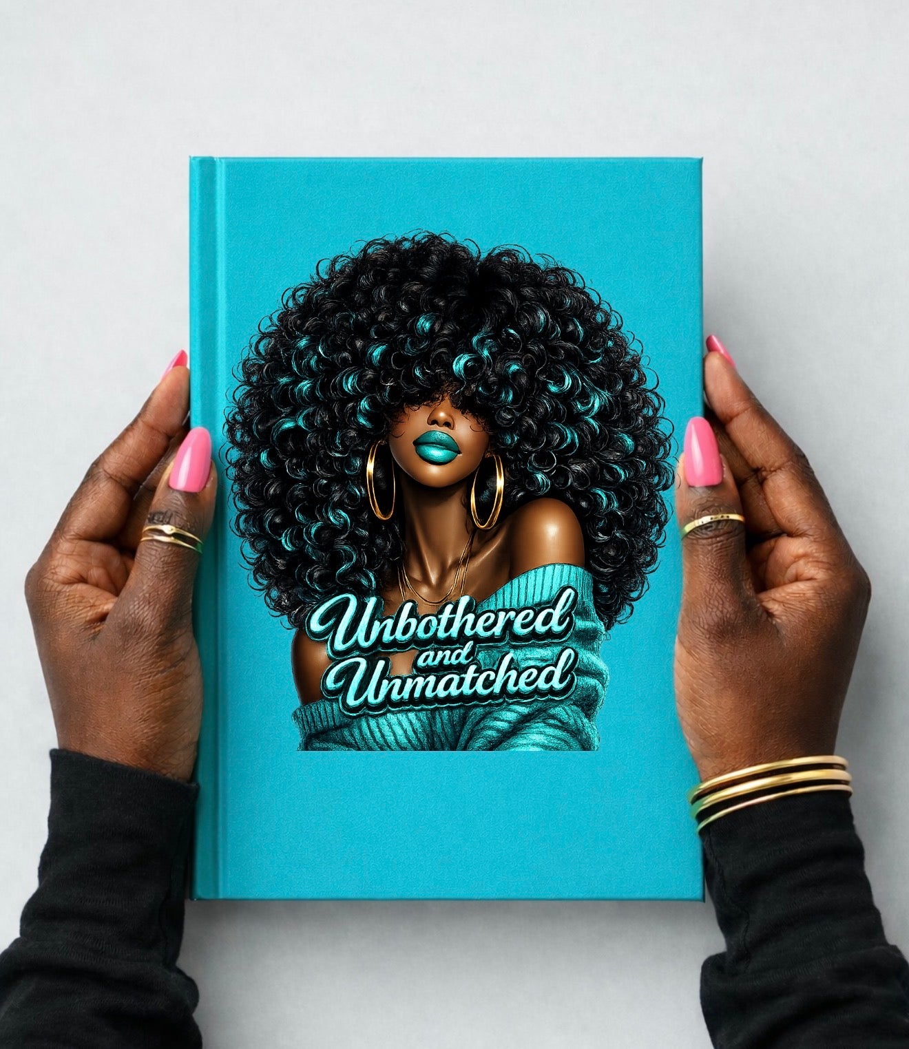 UNBOTHERED/ Journal UV DTF DECAL)