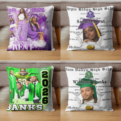 Graduation Editable Design Kit/ NEW (80 pc) (All 4 colors PURPLE, BLUE, GREEN, PINK)