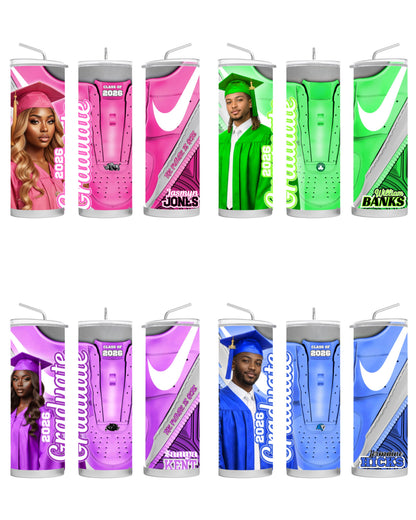 Graduation Editable Design Kit/ NEW (80 pc) (All 4 colors PURPLE, BLUE, GREEN, PINK)