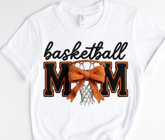 BASKETBALL MOM/ 10” DTF TRANSFER