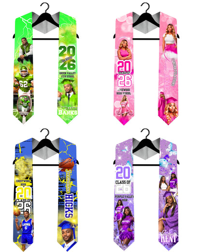 Graduation Editable Design Kit/ NEW (80 pc) (All 4 colors PURPLE, BLUE, GREEN, PINK)