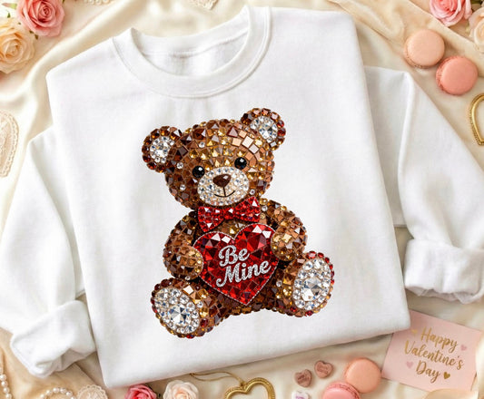 BEAR BE MINE /10'' DTF TRANSFER