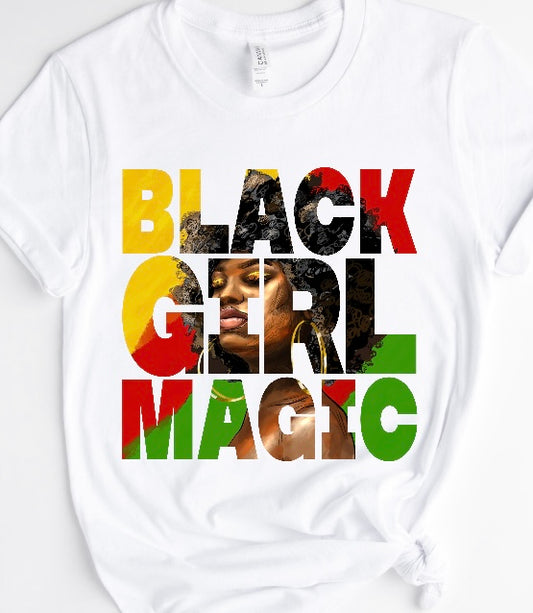 Black Girl Magic / 10” DTF TRANSFER