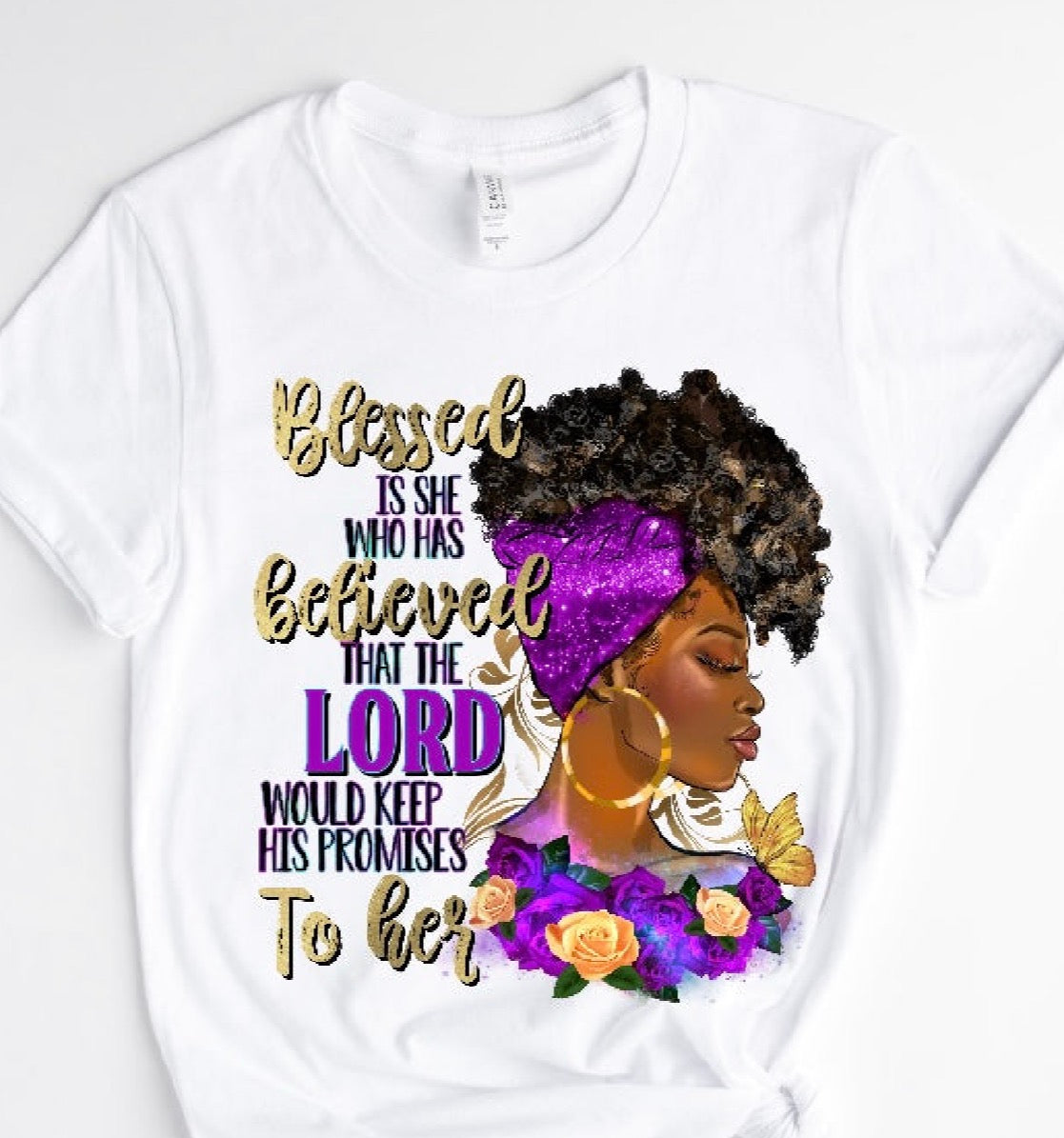 BLESSED IS SHE / 10” DTF TRANSFER