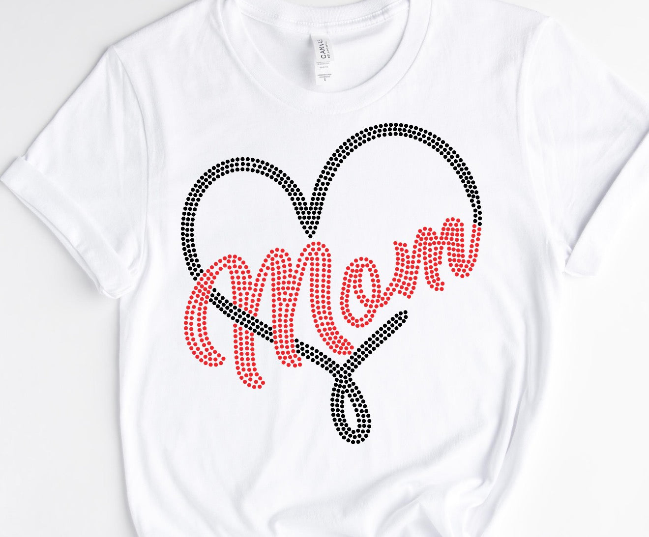 HEART MOM/ 10” DTF TRANSFER