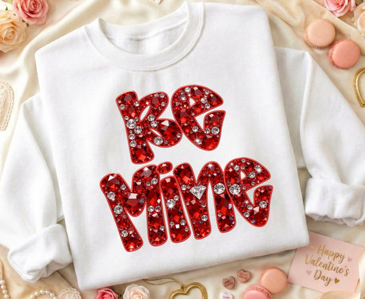 BE MINE RED/ 10” DTF TRANSFER