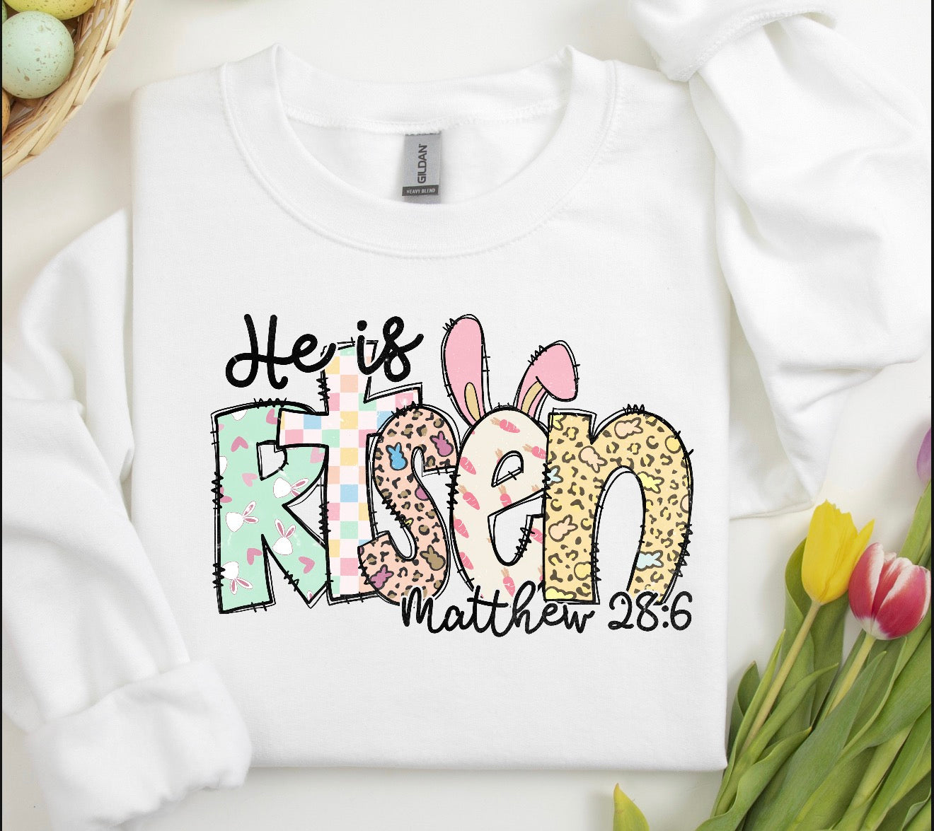 HE IS RISEN MATTHEW/ 10” DTF TRANSFER