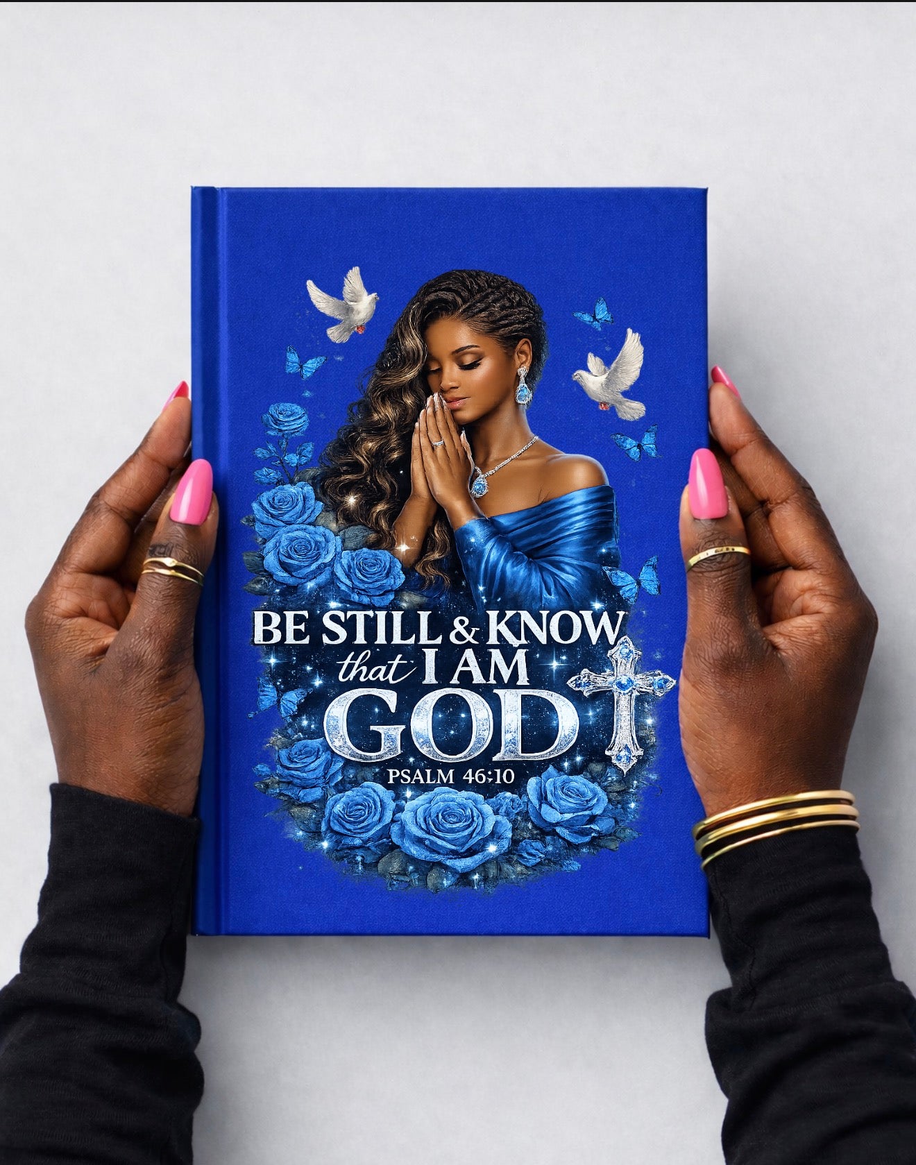 BE STILL & KNOW/ Journal UV DTF DECAL)