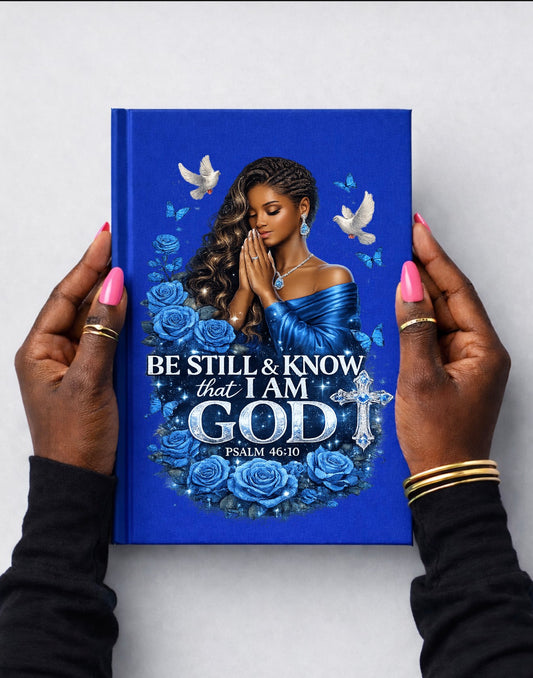 BE STILL & KNOW/ Journal UV DTF DECAL)