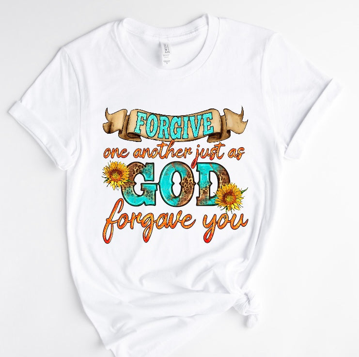 FORGIVE ONE ANOTHER / 10” DTF TRANSFER