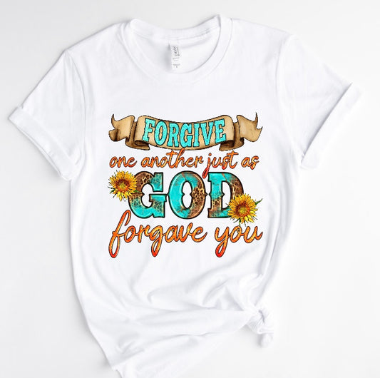 FORGIVE ONE ANOTHER / 10” DTF TRANSFER