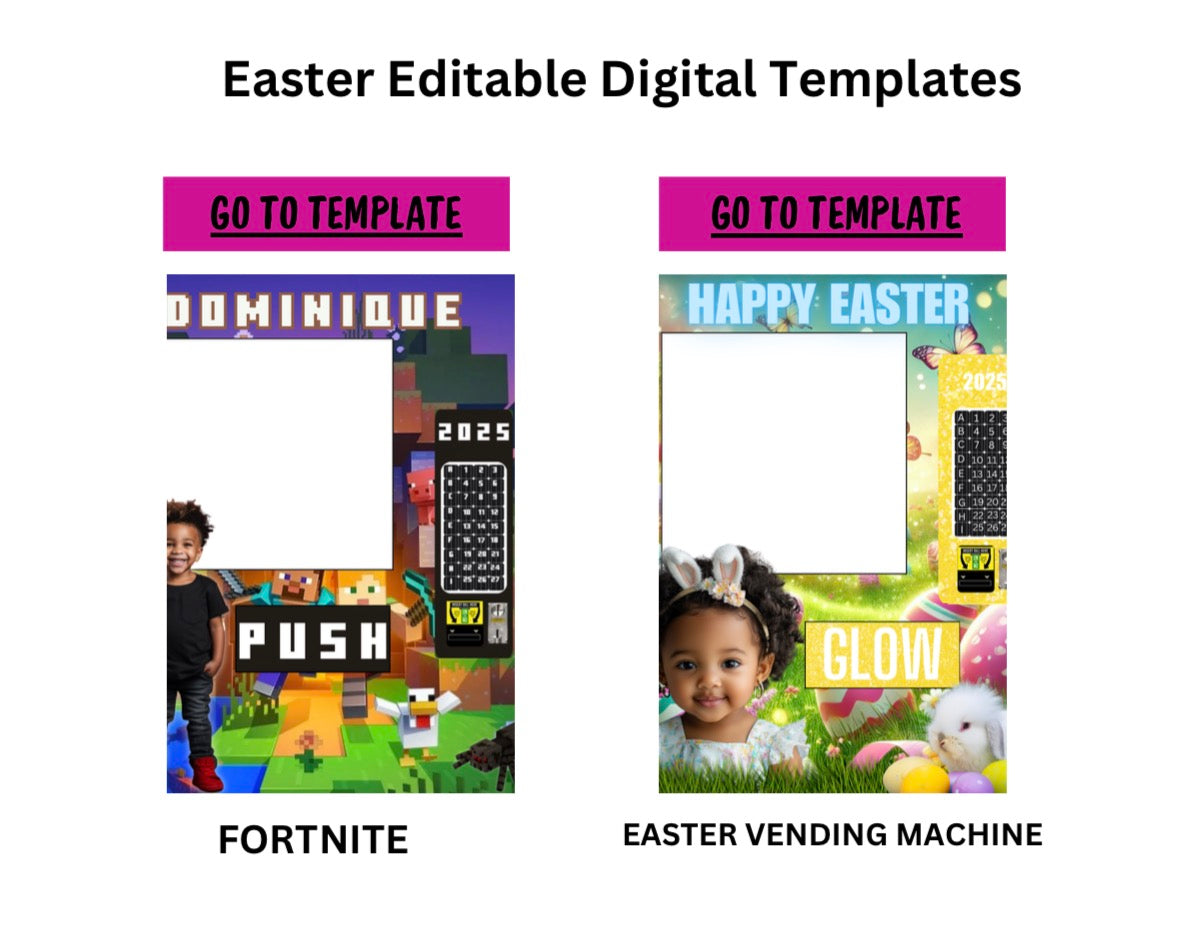 Easter Editable Digital Design Kit