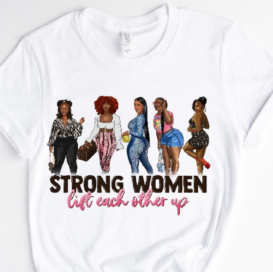 STRONG WOMEN / 10” DTF TRANSFER