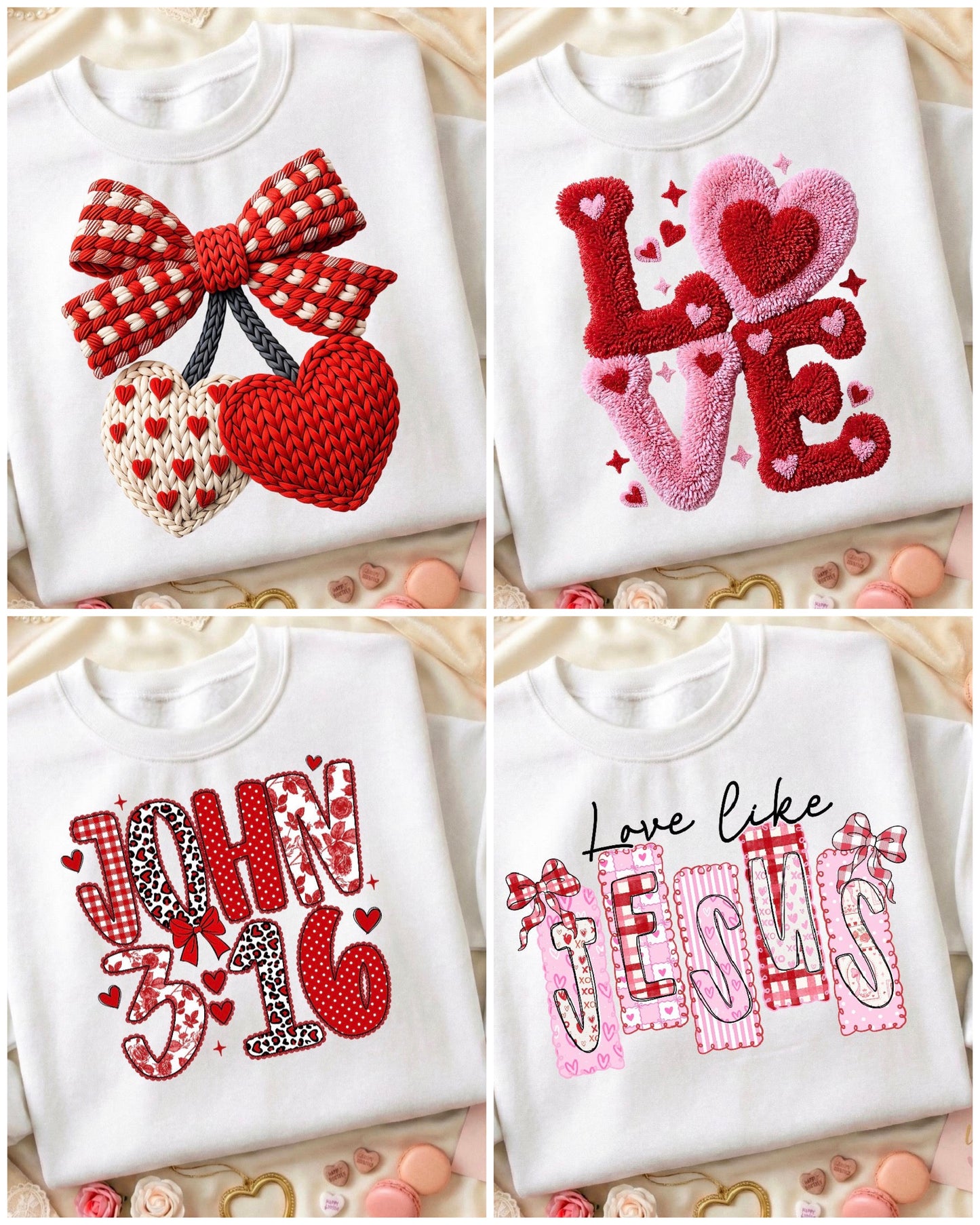 Valentines DTF Bundle/ (4 pcs)