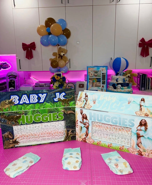 “HUGGIES DIAPER BABY SHOWER BOX” ONLINE TUTORIAL