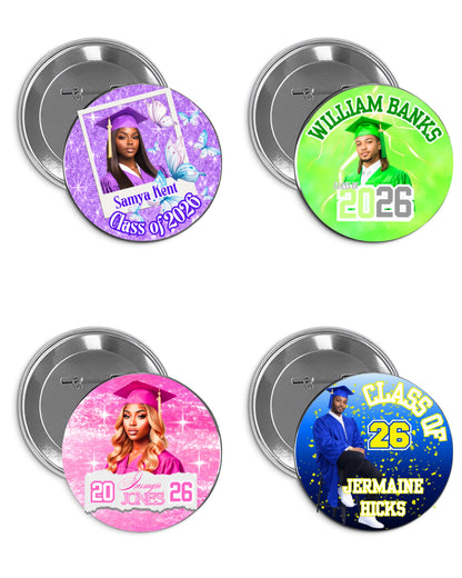 Graduation Editable Design Kit/ NEW (80 pc) (All 4 colors PURPLE, BLUE, GREEN, PINK)